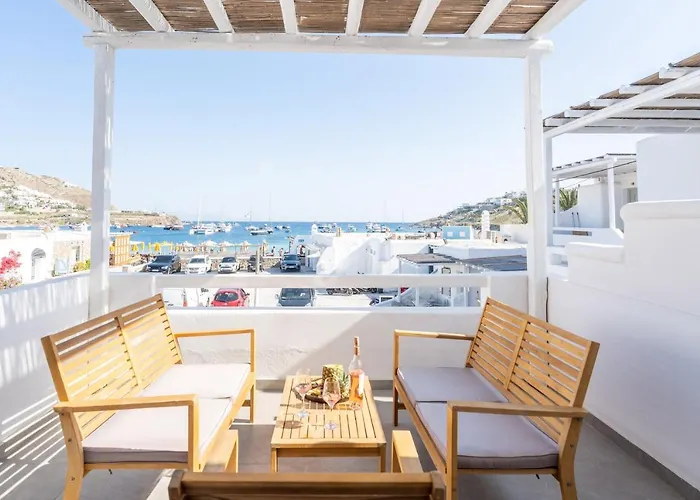 Sea Side In Ornos (Mykonos)